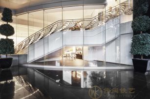 美克美家水滴艺术楼梯——上海伟阔别墅门楼梯
